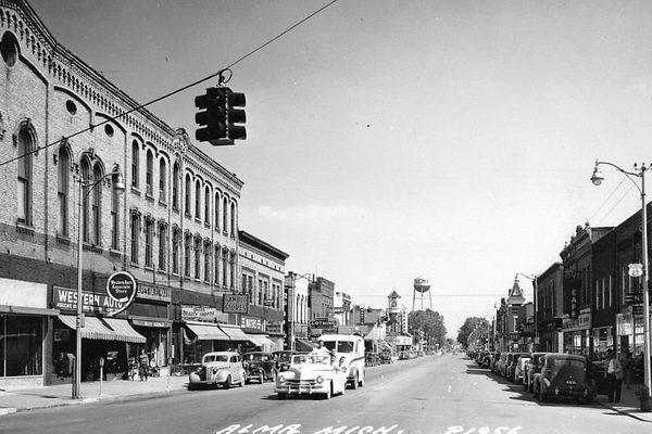 Alma - Old Post Card Photo (newer photo)